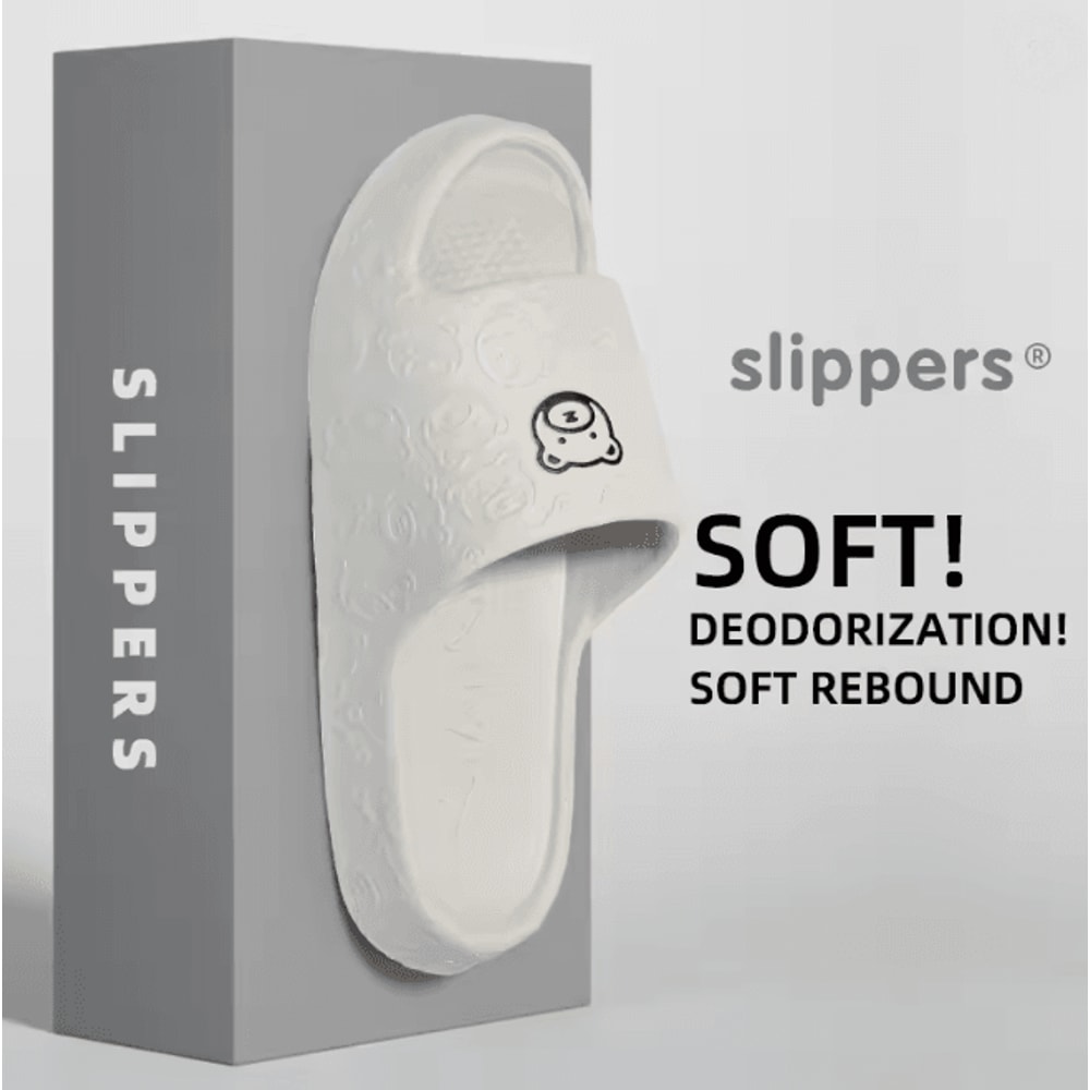 Womens Non Slip EVA Bathroom Slippers Indoor Outdoor Summer Comfort 5