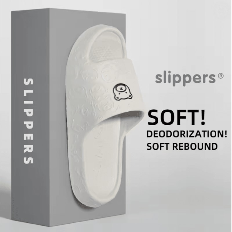 Womens Non Slip EVA Bathroom Slippers Indoor Outdoor Summer Comfort 5