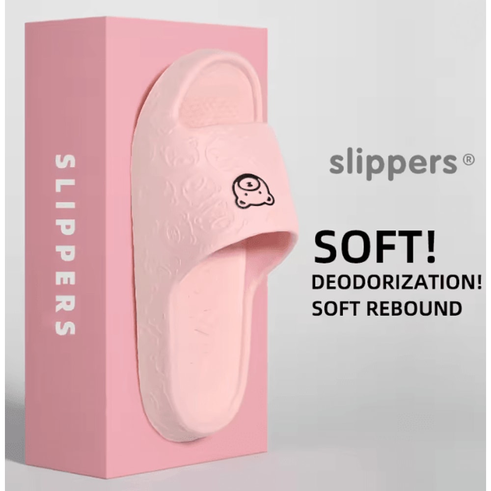 Womens Non Slip EVA Bathroom Slippers Indoor Outdoor Summer Comfort 7