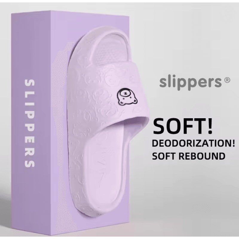 Womens Non Slip EVA Bathroom Slippers Indoor Outdoor Summer Comfort 8