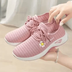 womens breathable running shoes lightweight soft sole casual sneakers