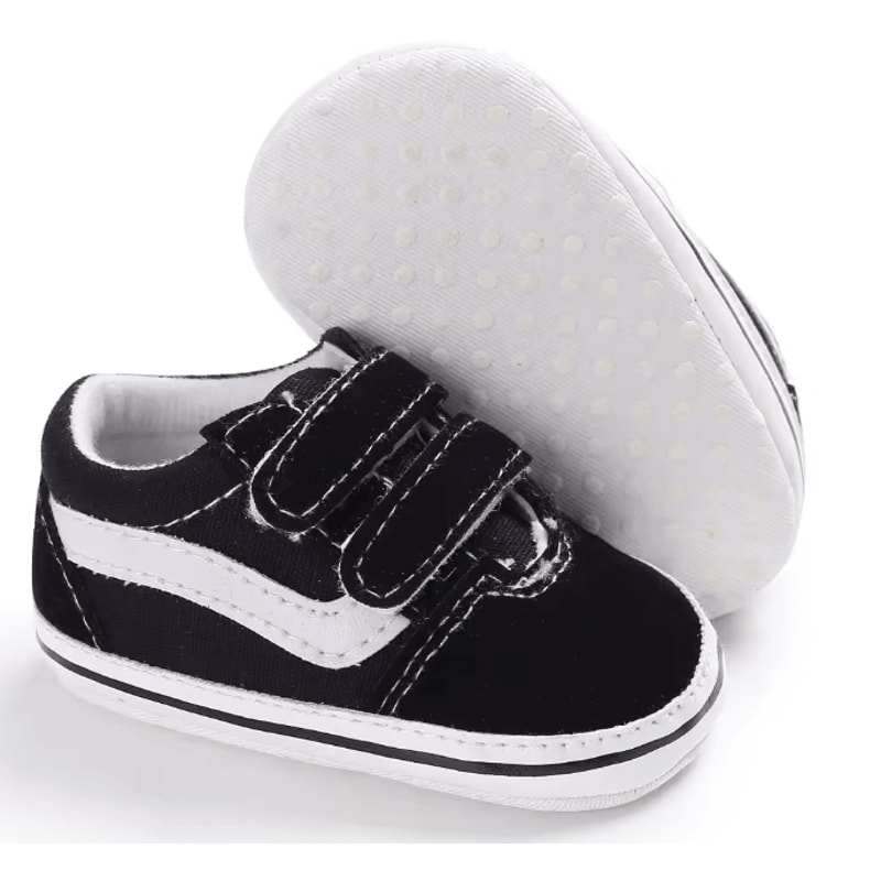 Newborn Baby Canvas First Walker Shoes Soft Sole Casual Sneakers 1