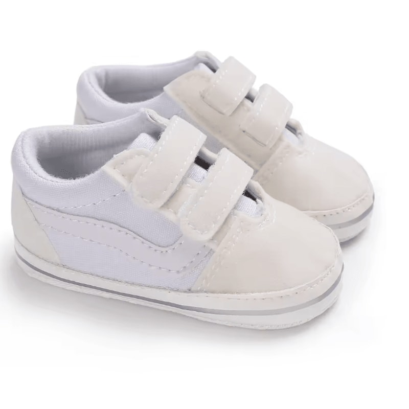 Newborn Baby Canvas First Walker Shoes Soft Sole Casual Sneakers 3