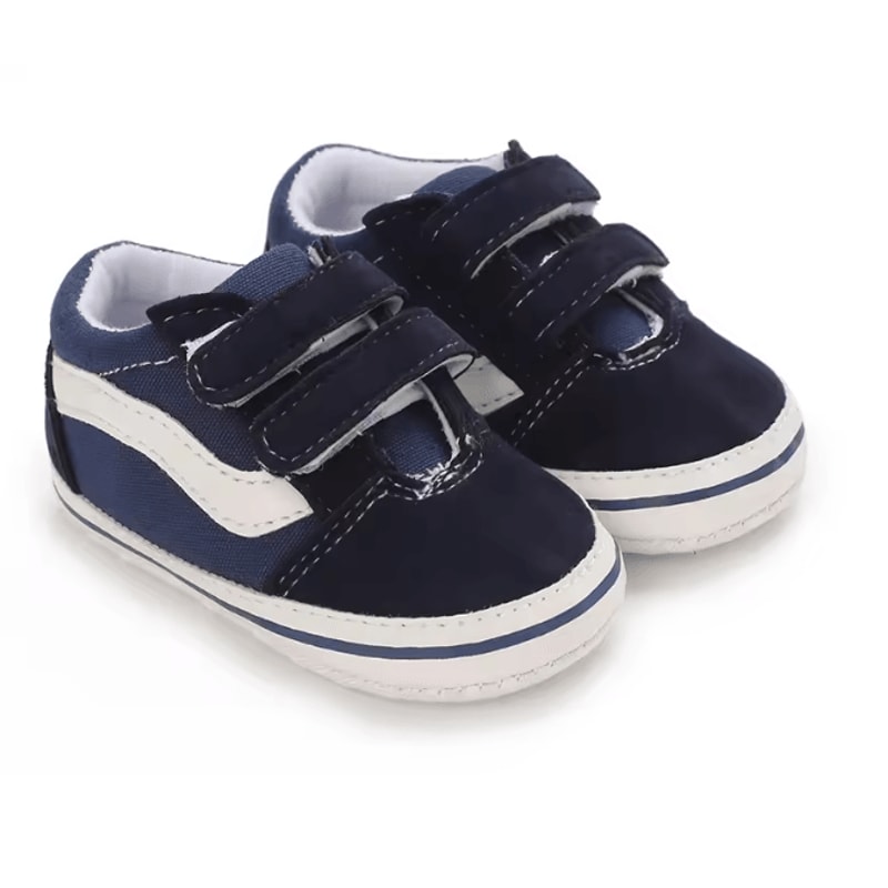 Newborn Baby Canvas First Walker Shoes Soft Sole Casual Sneakers 4