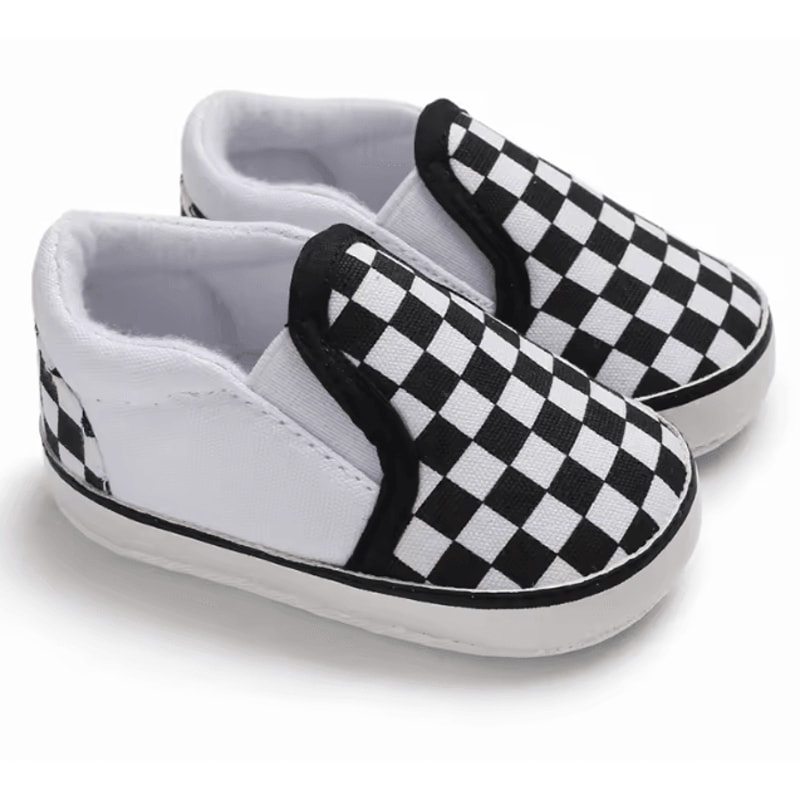 Newborn Baby Canvas First Walker Shoes Soft Sole Casual Sneakers 5