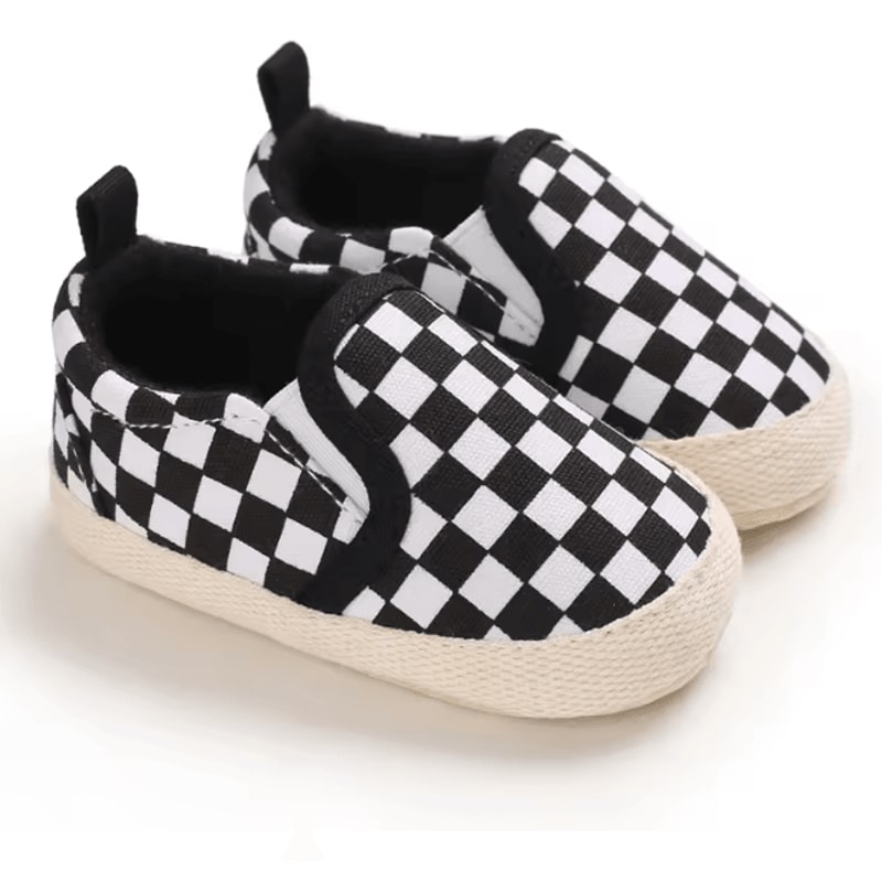 Newborn Baby Canvas First Walker Shoes Soft Sole Casual Sneakers 6