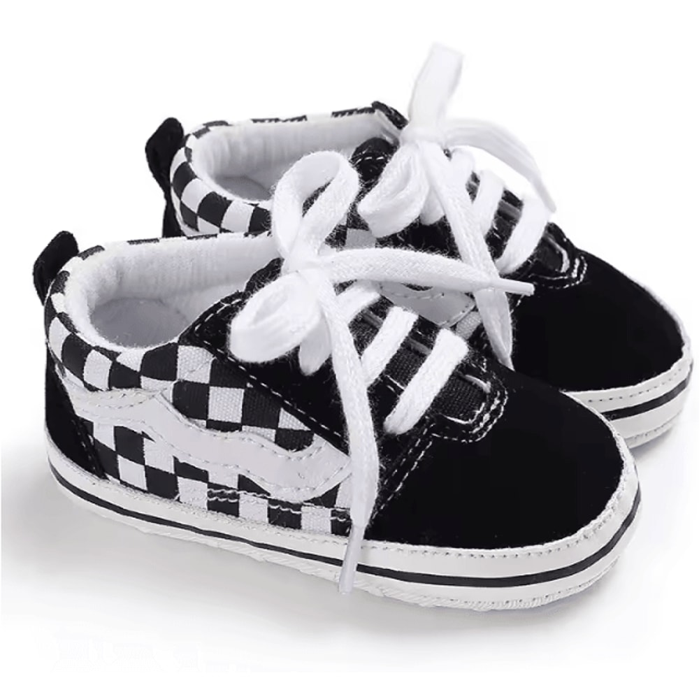 Newborn Baby Canvas First Walker Shoes Soft Sole Casual Sneakers 9