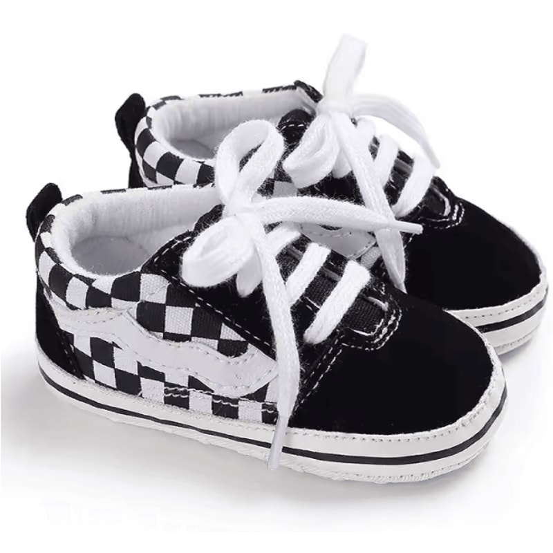 Newborn Baby Canvas First Walker Shoes Soft Sole Casual Sneakers 9