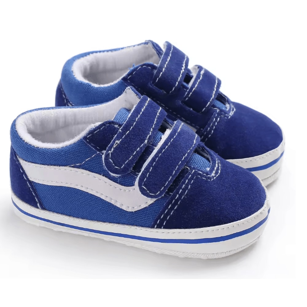 Newborn Baby Canvas First Walker Shoes Soft Sole Casual Sneakers 10
