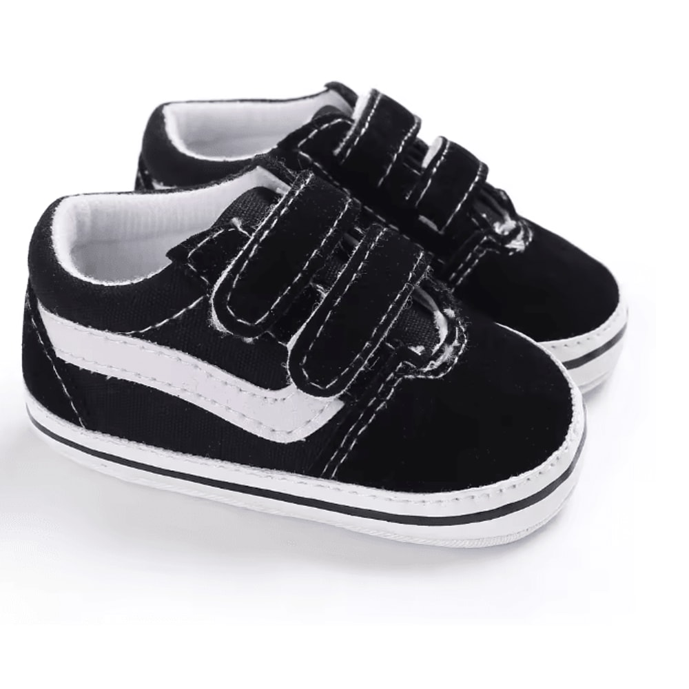 Newborn Baby Canvas First Walker Shoes Soft Sole Casual Sneakers 7