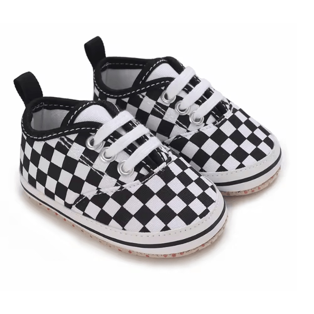 Newborn Baby Canvas First Walker Shoes Soft Sole Casual Sneakers 8