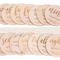 Wooden Baby Monthly Milestone Cards Newborn Photography Props Set 6