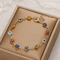 Lucky Evil Eye Bracelet Adjustable Metal Chain Protection Jewelry 7