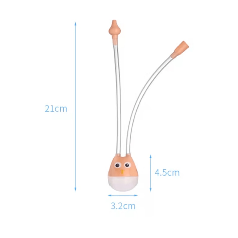 Baby Nasal Aspirator Gentle Nose Cleaner Safe Suction Tool For Newborns 1