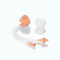 Baby Nasal Aspirator Gentle Nose Cleaner Safe Suction Tool For Newborns 3