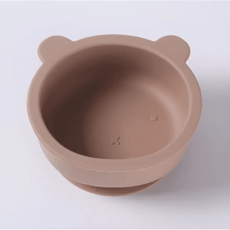 Baby Silicone Suction Bowl Snail Design Learning To Eat Feeding Bowl 3