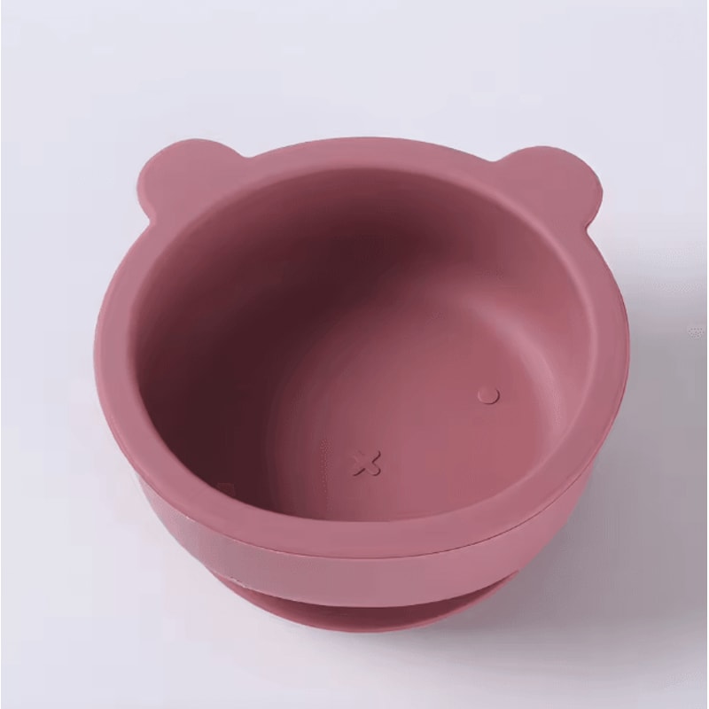 Baby Silicone Suction Bowl Snail Design Learning To Eat Feeding Bowl 6