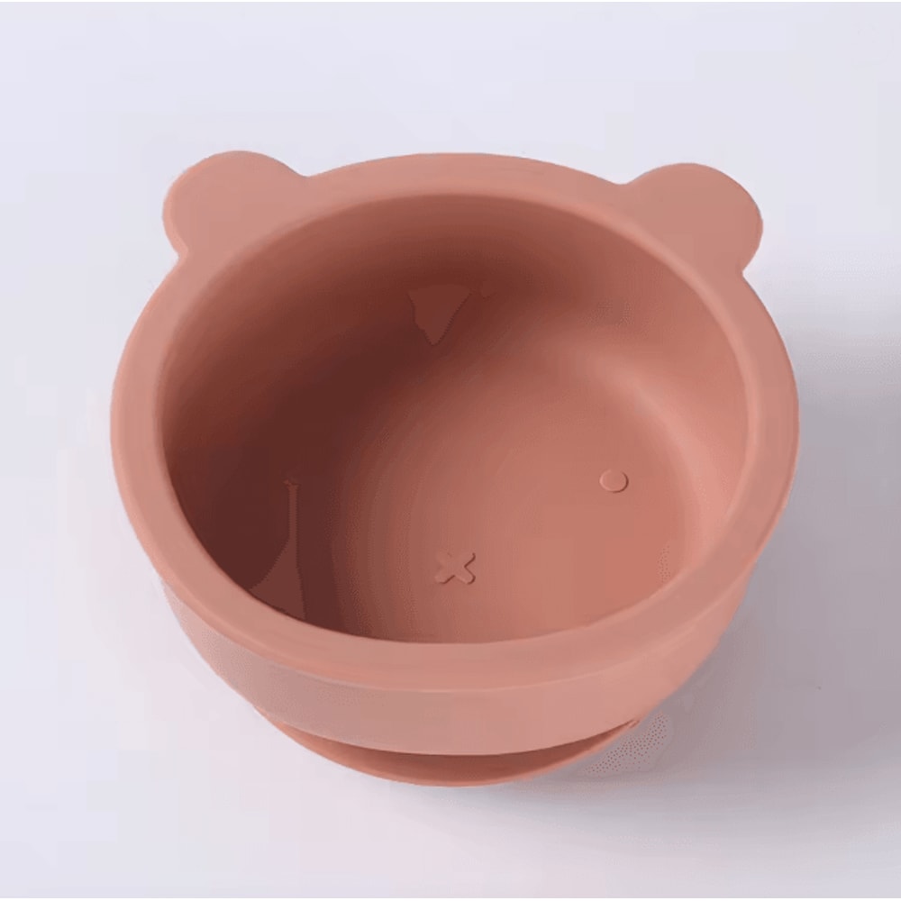 Baby Silicone Suction Bowl Snail Design Learning To Eat Feeding Bowl 7