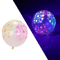 Glow In The Dark Heart Balloons 12 Inch Fluorescent Party Decor Set 5
