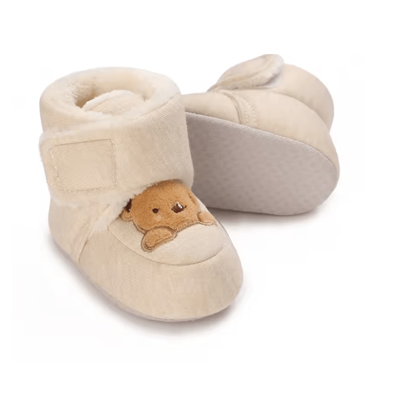 Baby First Walker Shoes Soft Cotton Cartoon Toddler Shoes 1