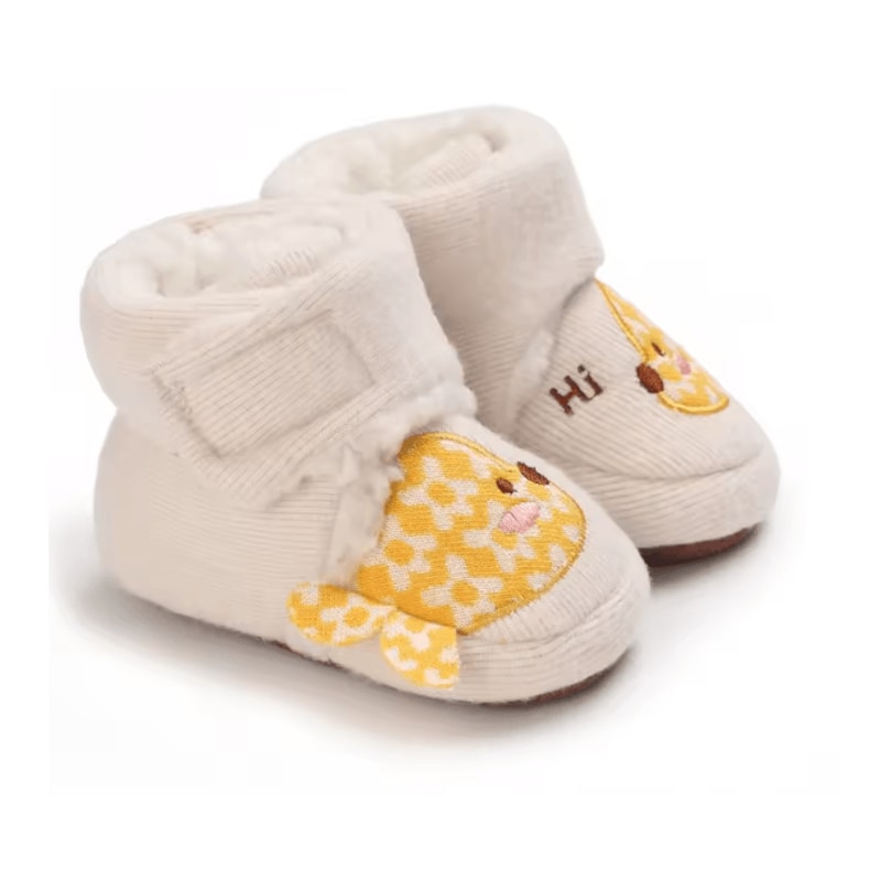 Baby First Walker Shoes Soft Cotton Cartoon Toddler Shoes 6