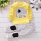 Kids Cotton Sleepwear Set Warm Autumn Winter Pajamas For Boys And Girls 12