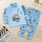 Kids Cotton Sleepwear Set Warm Autumn Winter Pajamas For Boys And Girls 10