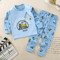 Kids Cotton Sleepwear Set Warm Autumn Winter Pajamas For Boys And Girls 10