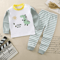 Kids Cotton Sleepwear Set Warm Autumn Winter Pajamas For Boys And Girls 1