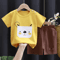 Kids Summer Cotton Clothing Set Cartoon T Shirt And Shorts Outfit 12