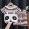 Kids Summer Cotton Clothing Set Cartoon T Shirt And Shorts Outfit 3