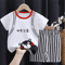 Kids Summer Cotton Clothing Set Cartoon T Shirt And Shorts Outfit 15