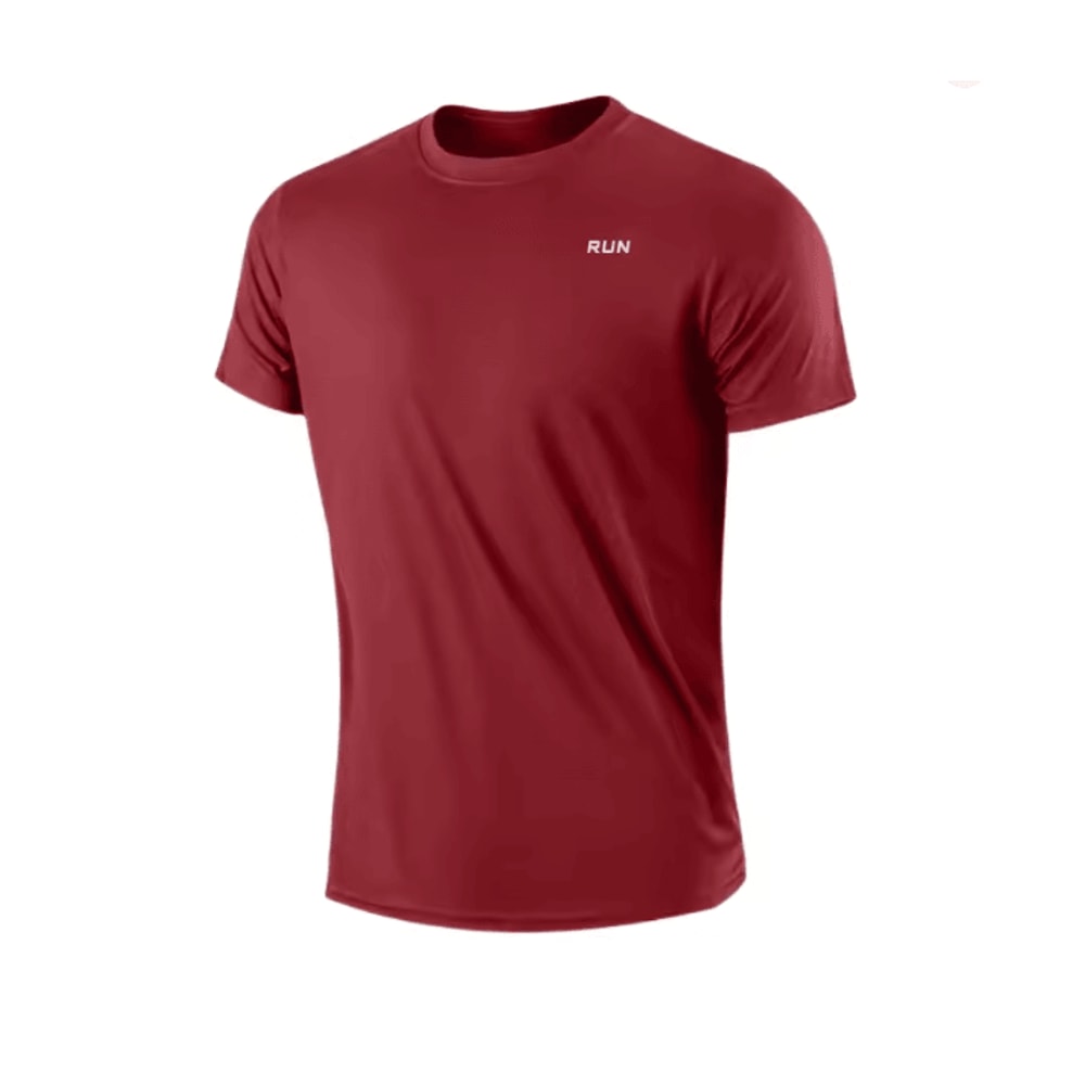 Mens Quick Dry Gym T Shirt Lightweight Moisture Wicking Training Top 9