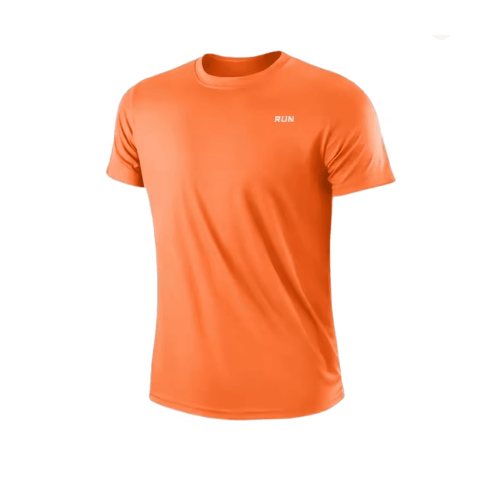 Mens Quick Dry Gym T Shirt Lightweight Moisture Wicking Training Top 8