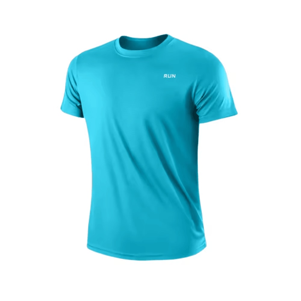 Mens Quick Dry Gym T Shirt Lightweight Moisture Wicking Training Top 11