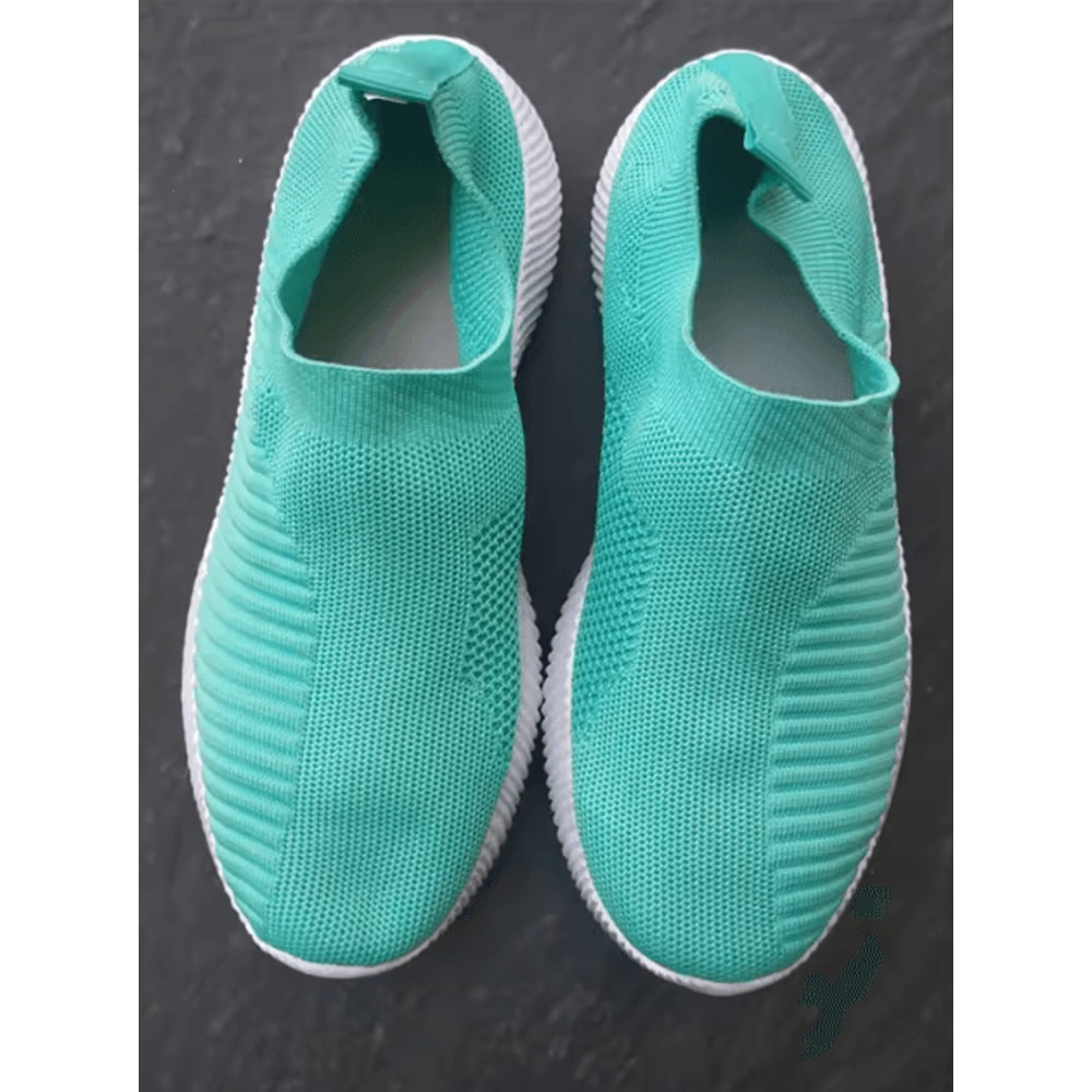 Women Slip On Vulcanized Sneakers Comfortable Walking Loafers 4