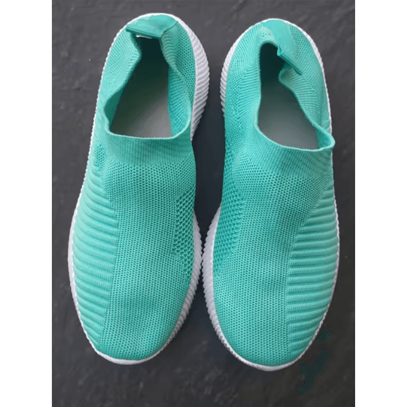 Women Slip On Vulcanized Sneakers Comfortable Walking Loafers 4