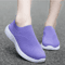 Women Slip On Vulcanized Sneakers Comfortable Walking Loafers 8