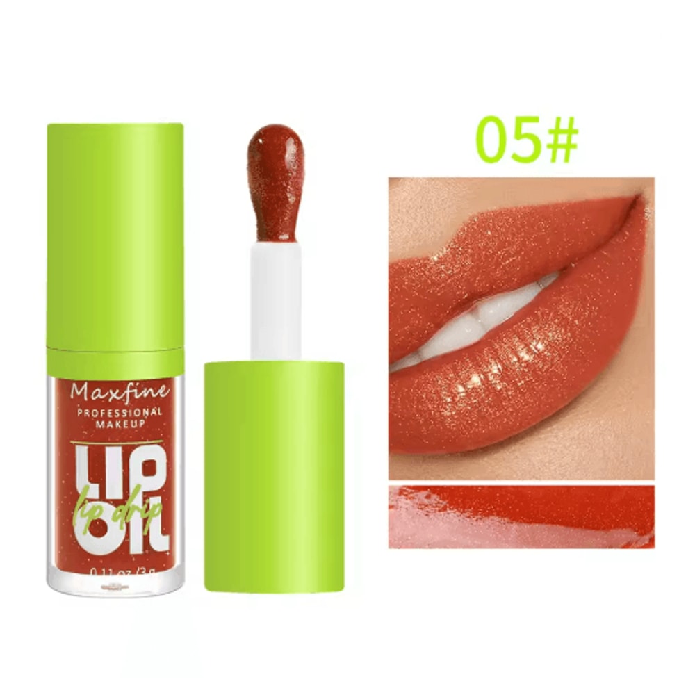 PureGlow Waterproof Moisturizing Lip Gloss Long Lasting Shine 9