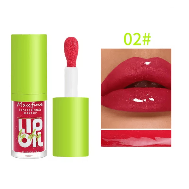 PureGlow Waterproof Moisturizing Lip Gloss Long Lasting Shine 6