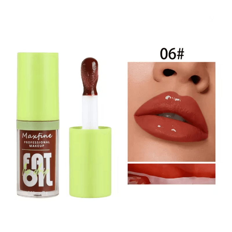 PureGlow Waterproof Moisturizing Lip Gloss Long Lasting Shine 7