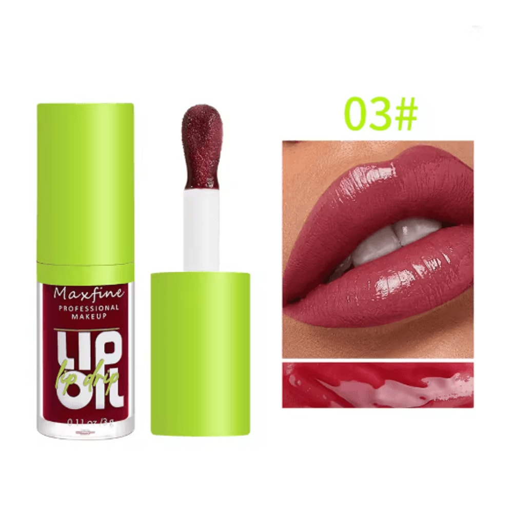 PureGlow Waterproof Moisturizing Lip Gloss Long Lasting Shine 8