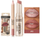 Usha Matte Lipstick And Lip Liner Set Long Lasting Nude And Red Shades 3