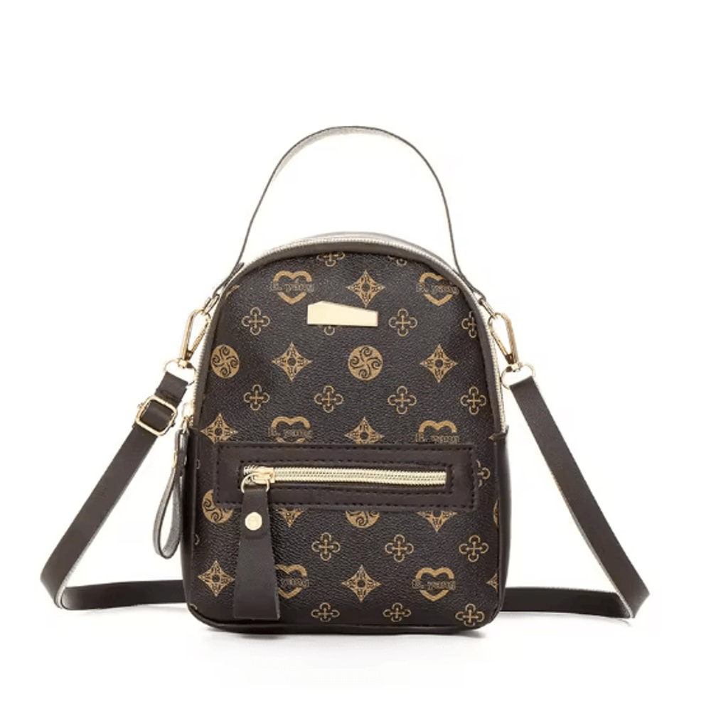 Floral Canvas Backpack Lightweight School Bag For Women 5