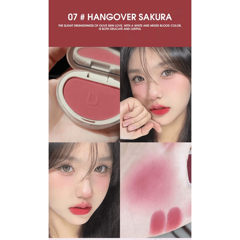 DaimAnpu Honey Glow Powder Blush Natural Brightening Finish 3