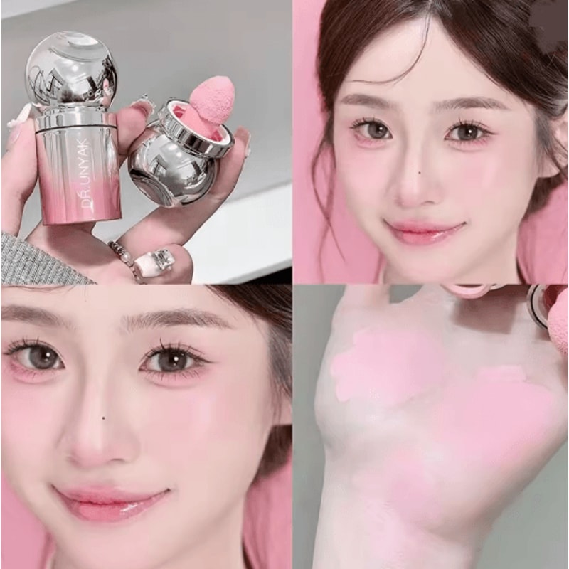 Velvet Matte Liquid Blush Sponge Applicator Stick 3