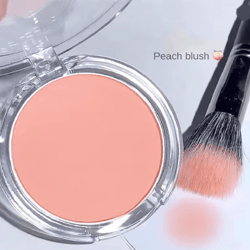 natural matte waterproof powder blush for cheeks and face contouring