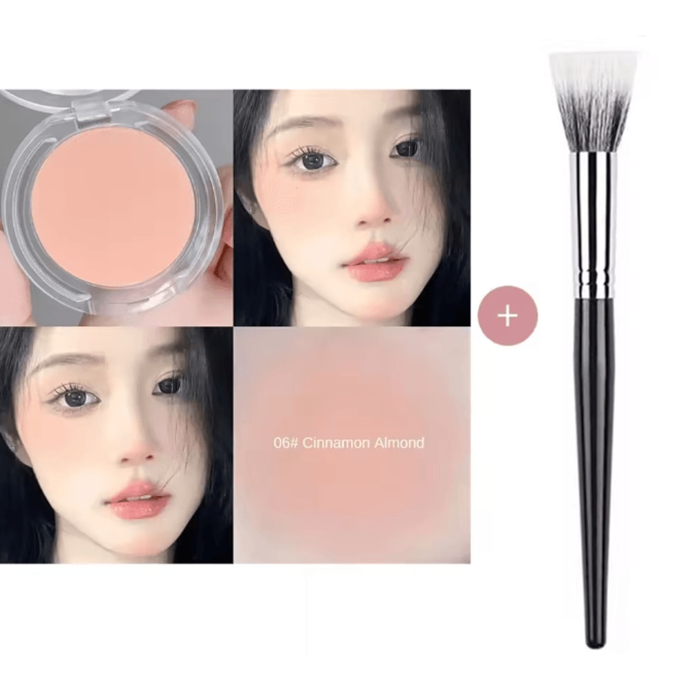 Natural Matte Waterproof Powder Blush For Cheeks And Face Contouring 4