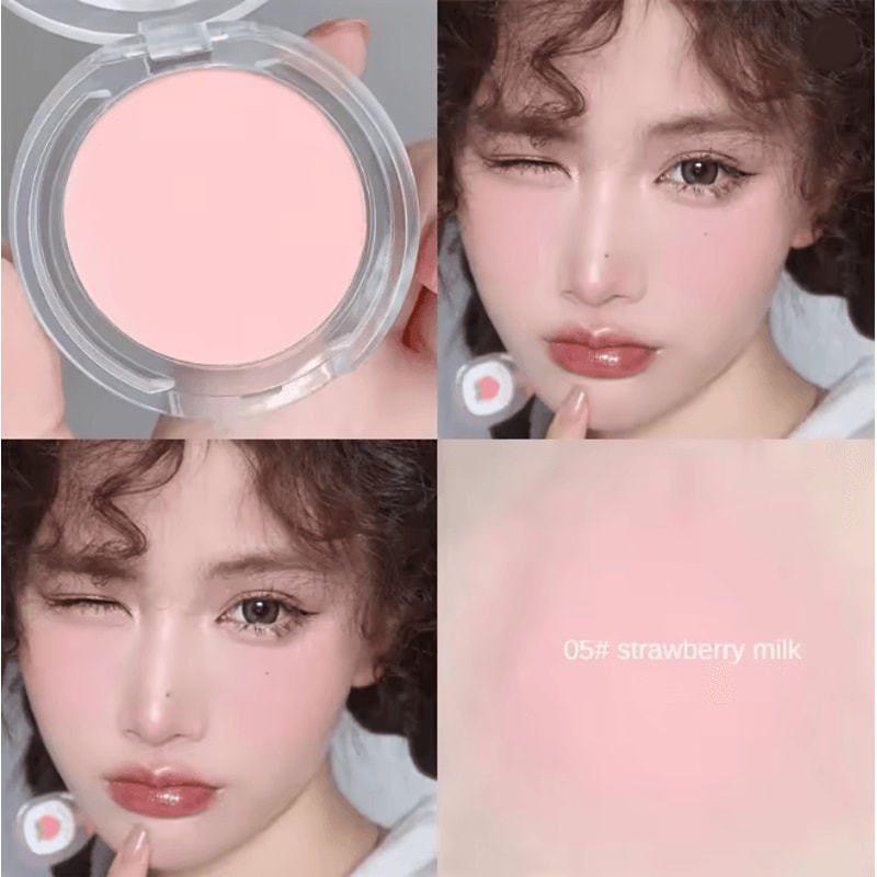 Natural Matte Waterproof Powder Blush For Cheeks And Face Contouring 9