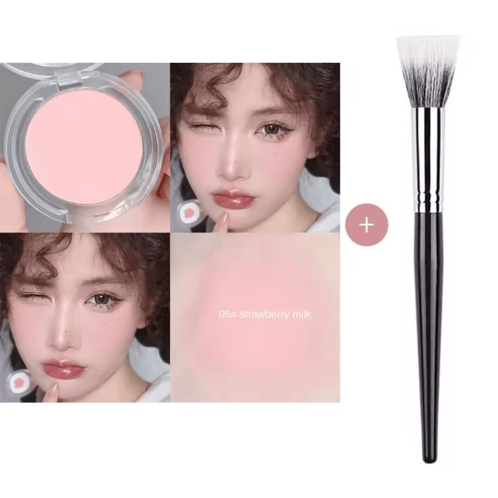 Natural Matte Waterproof Powder Blush For Cheeks And Face Contouring 13